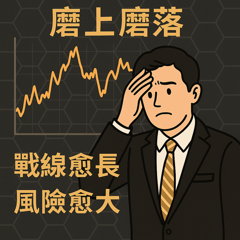 百萬真倉 Day 12｜磨上磨落，戰線愈長，風險愈大