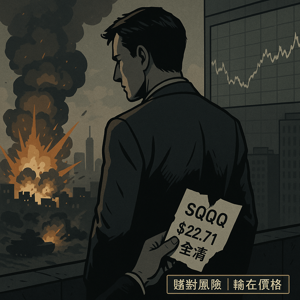 《百萬真倉》Day 33｜戰爭爆了，我冇貨；泡泡續跌，我唔敢追