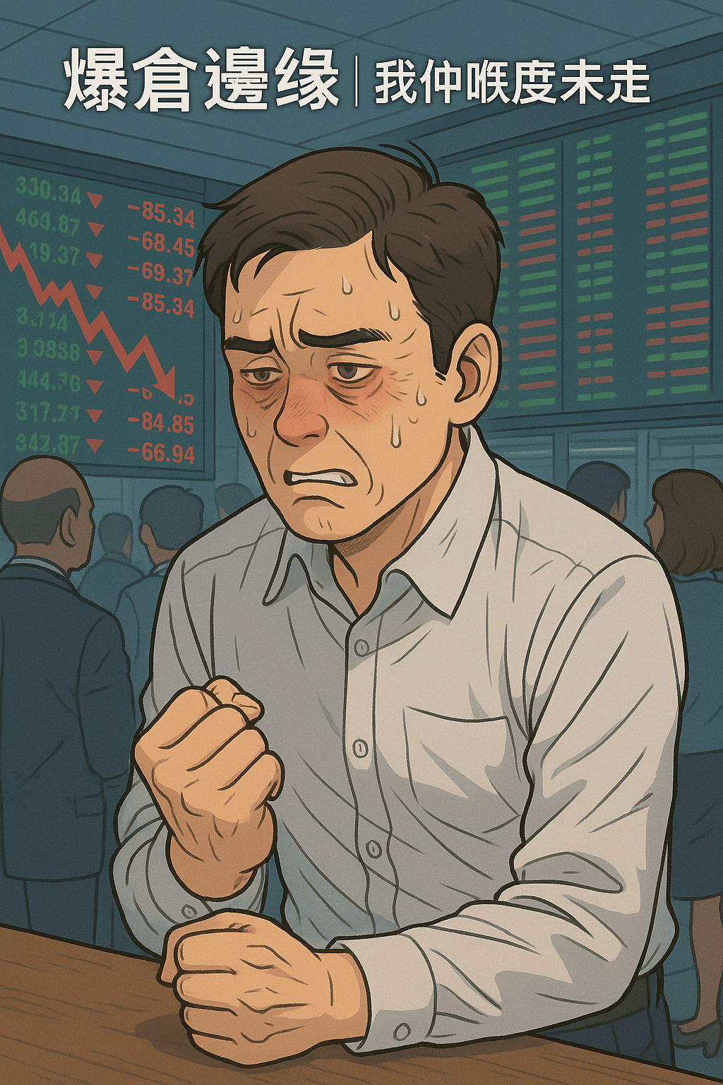 《百萬真倉》Day 25｜跌唔係我，升都唔係我，我就係輸到淨條氣